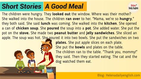 short stories for learning english.